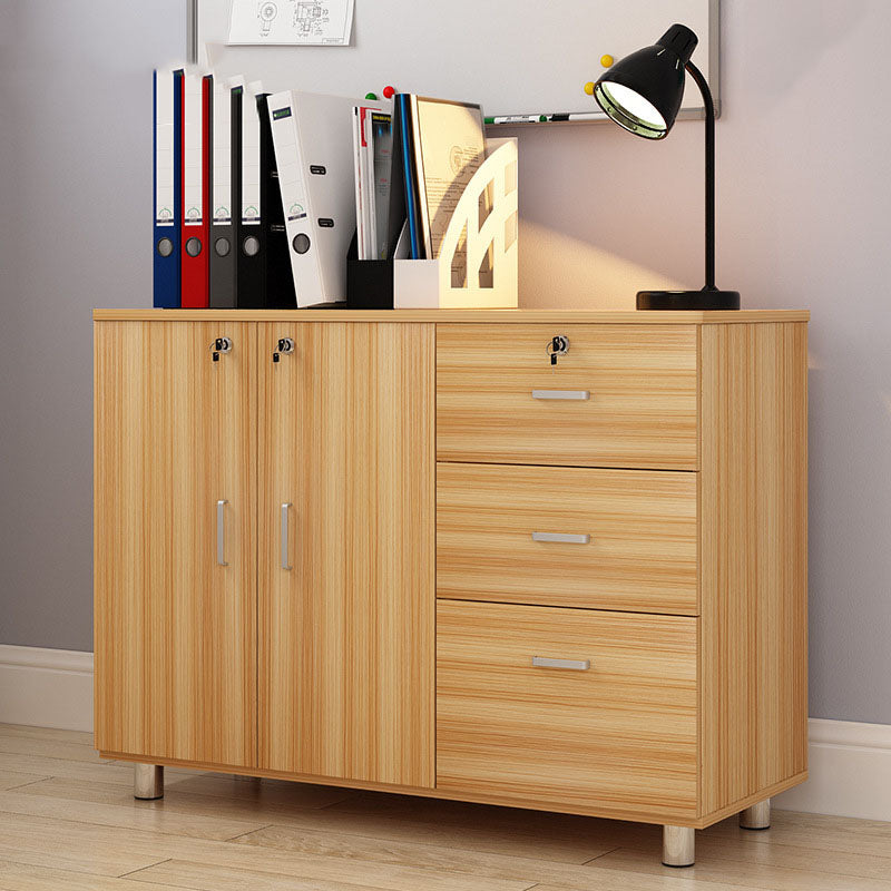 Contemporary Bedroom Engineered Wood Storage Chest Bedroom Chest with Drawers