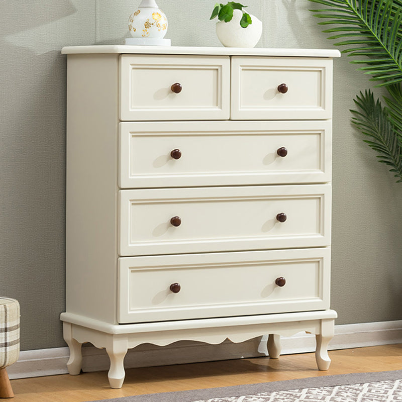 Nautical Solid Wood Storage Chest Bedroom Chest with Multi Drawers