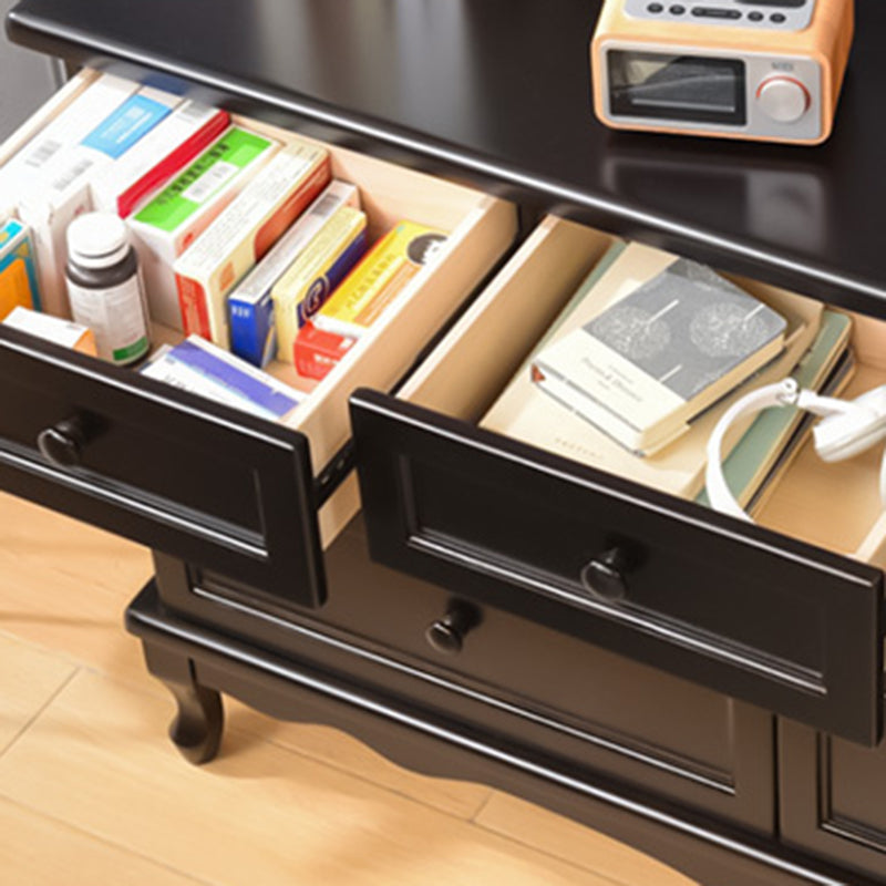 Nautical Solid Wood Storage Chest Bedroom Chest with Multi Drawers