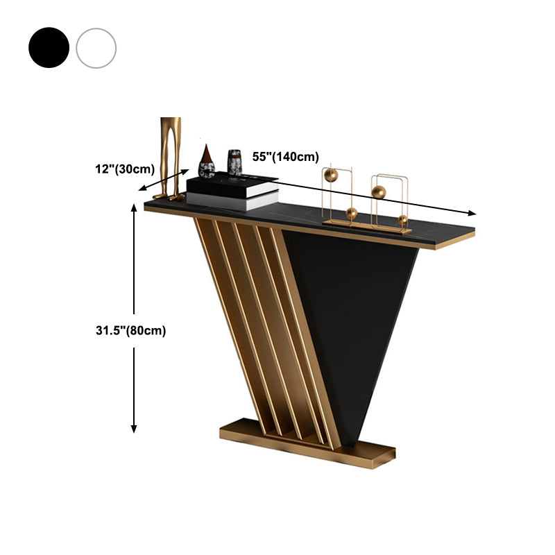 Contemporary Console Accent Table Antique Finish Console Sofa Table