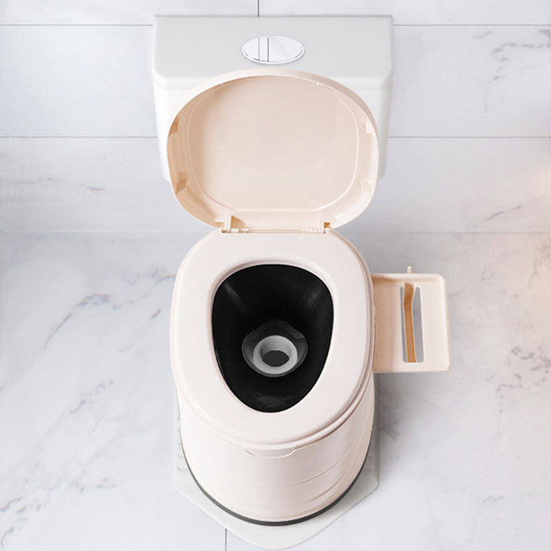 Contemporary Floor Mounted Toilet Plastic Toilet Bowl for Bathroom