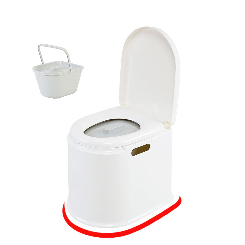 Modern Plastic Toilet Floor Mounted Toilet Bowl for Bathroom
