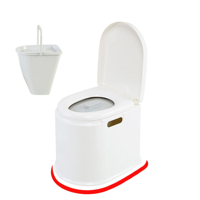 Modern Plastic Toilet Floor Mounted Toilet Bowl for Bathroom