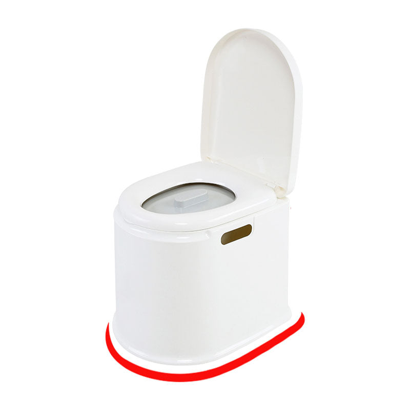 Modern Plastic Toilet Floor Mounted Toilet Bowl for Bathroom