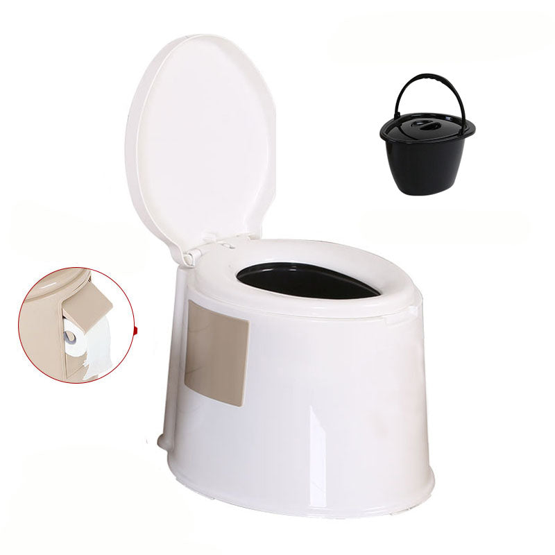 Modern Plastic Toilet Floor Mounted Toilet Bowl for Bathroom