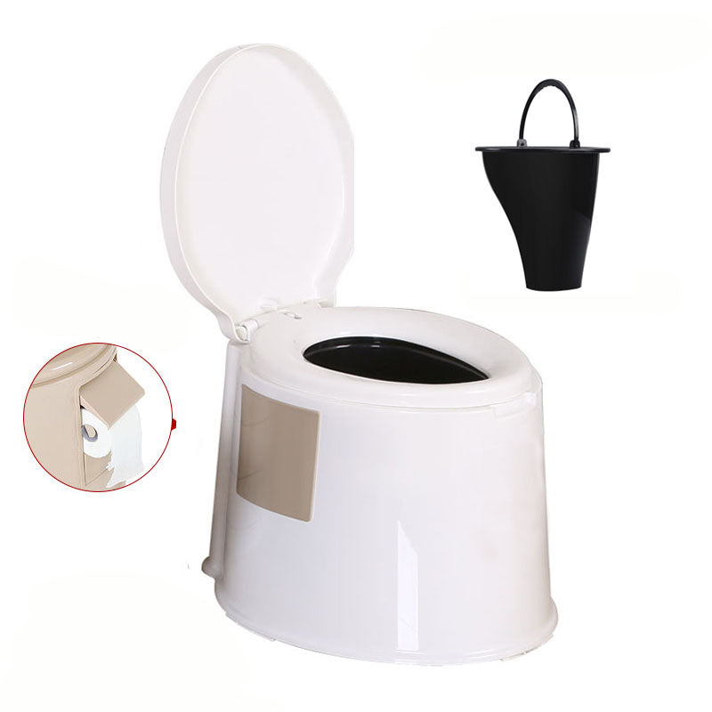 Modern Plastic Toilet Floor Mounted Toilet Bowl for Bathroom
