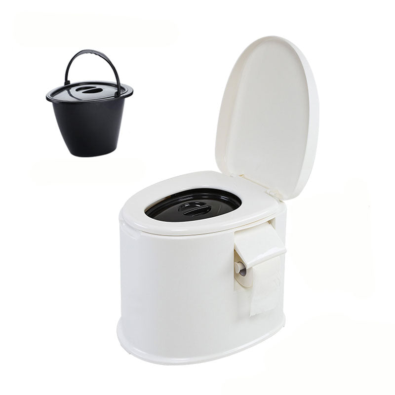 Modern Plastic Toilet Floor Mounted Toilet Bowl for Bathroom