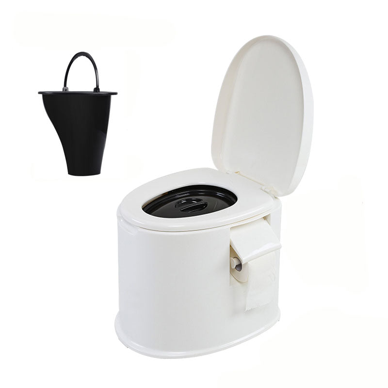 Modern Plastic Toilet Floor Mounted Toilet Bowl for Bathroom