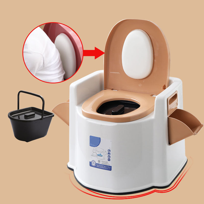 Modern Plastic Toilet Floor Mounted Toilet Bowl for Bathroom