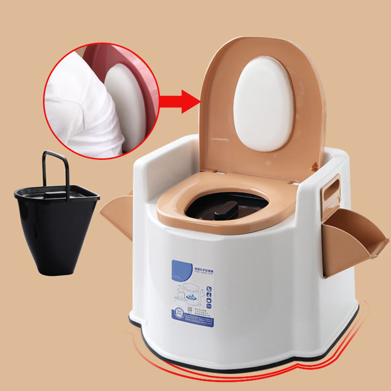 Modern Plastic Toilet Floor Mounted Toilet Bowl for Bathroom