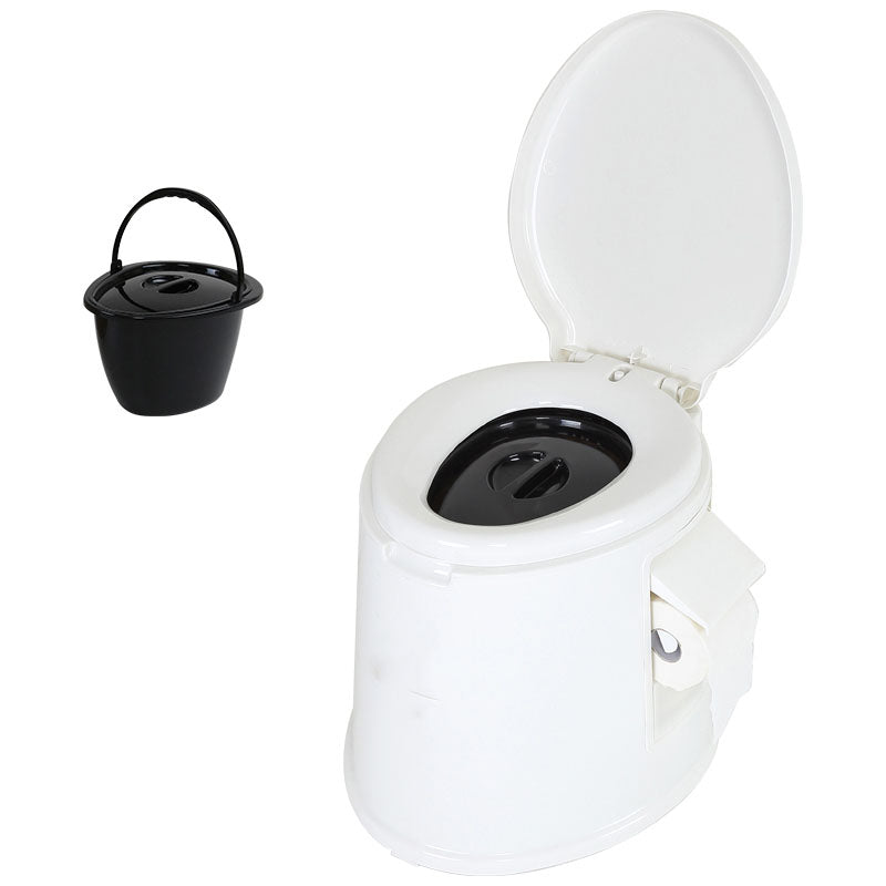 Contemporary Plastic Toilet Floor Mounted Toilet Bowl for Washroom