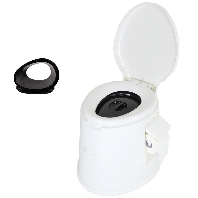 Contemporary Plastic Toilet Floor Mounted Toilet Bowl for Washroom