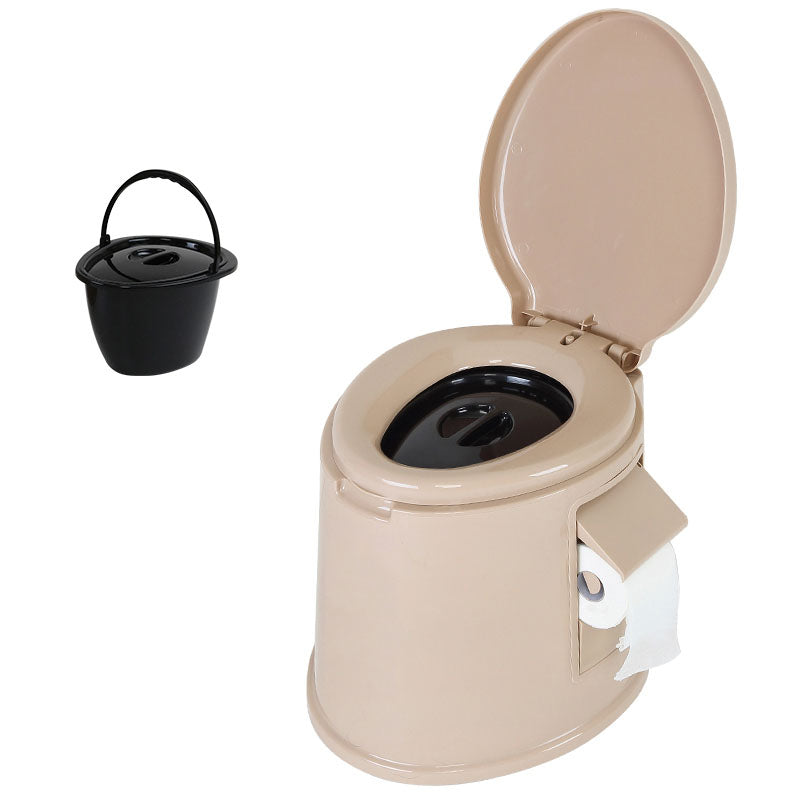 Contemporary Plastic Toilet Floor Mounted Toilet Bowl for Washroom