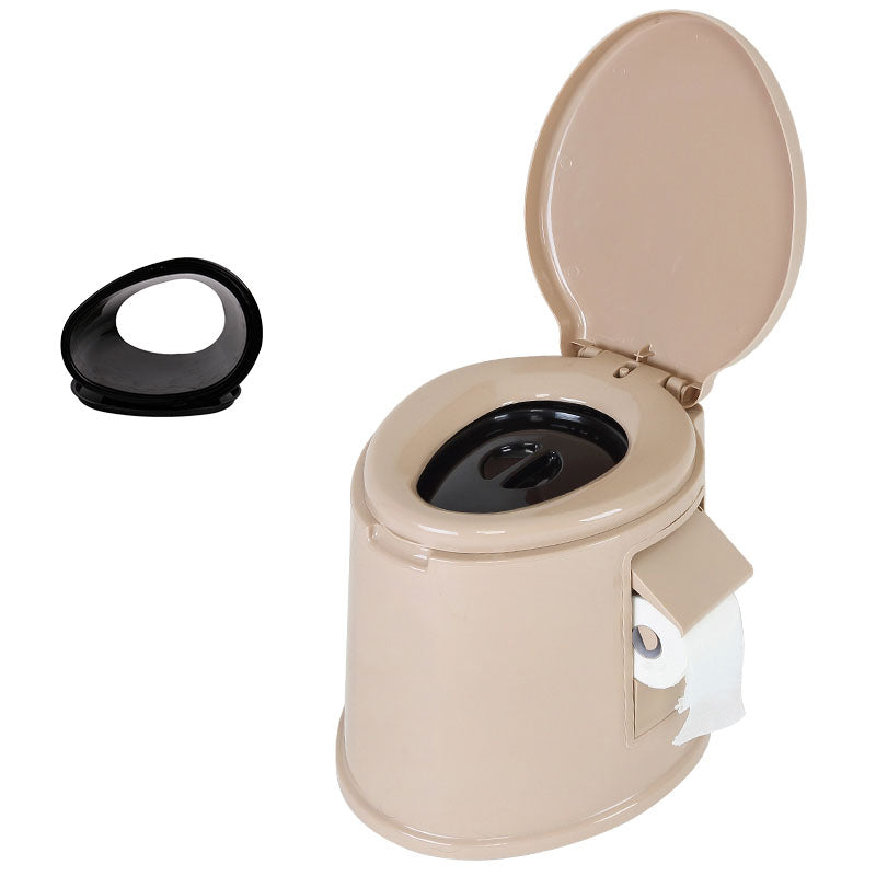 Contemporary Plastic Toilet Floor Mounted Toilet Bowl for Washroom