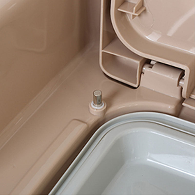 Contemporary Plastic Toilet Floor Mounted Toilet Bowl for Washroom