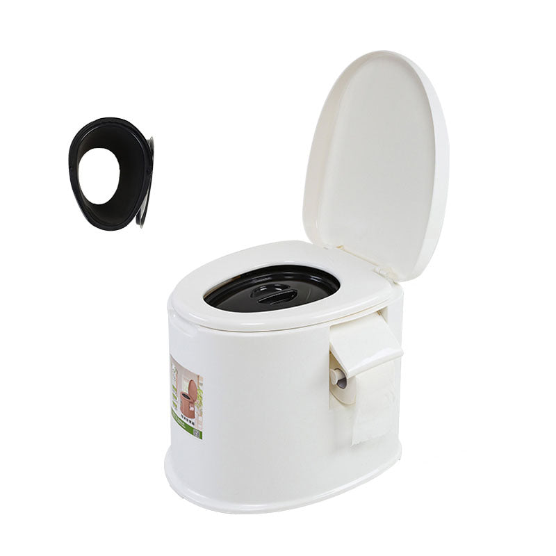 Contemporary Plastic Toilet Floor Mounted Toilet Bowl for Washroom