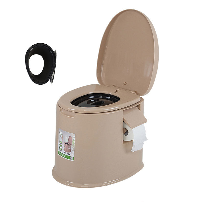 Contemporary Plastic Toilet Floor Mounted Toilet Bowl for Washroom
