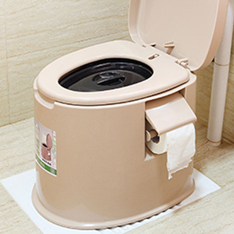Contemporary Plastic Toilet Floor Mounted Toilet Bowl for Washroom
