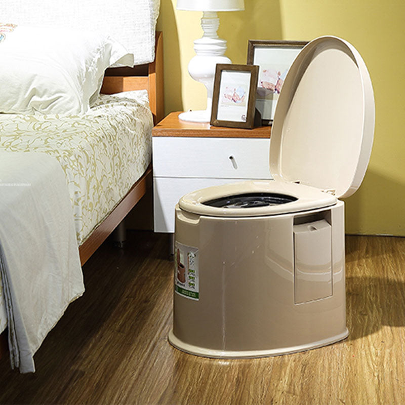 Contemporary Plastic Toilet Floor Mounted Toilet Bowl for Washroom