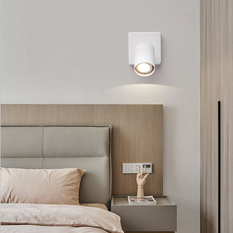 Modern Simple Aluminum Wall Light Cylinder Shape Wall Lamp for Living Room