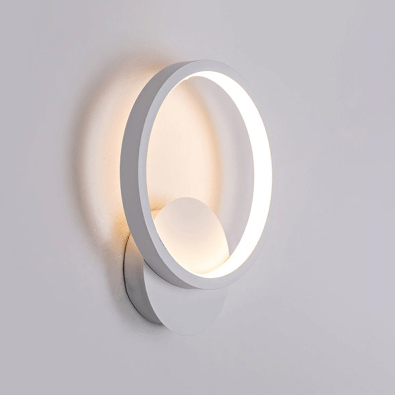 Modern Round Wall Light Simple LED Wall Light Sconce for Bedroom