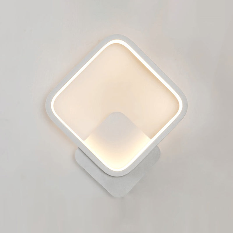 Modern Linear Wall Light Square LED Wall Light Sconce for Bedroom