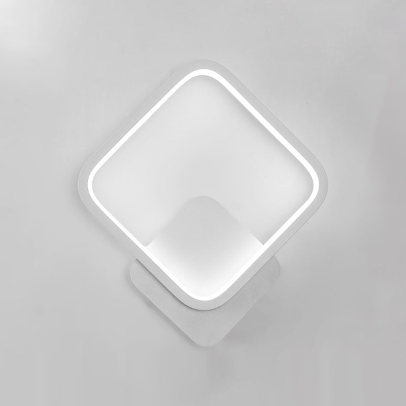 Modern Linear Wall Light Square LED Wall Light Sconce for Bedroom