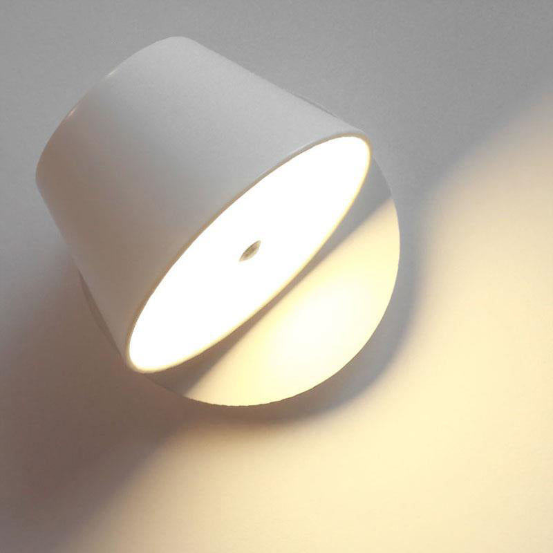Modern Simple Metal Wall Light Cone Shape Rotatable Wall Lamp for Living Room