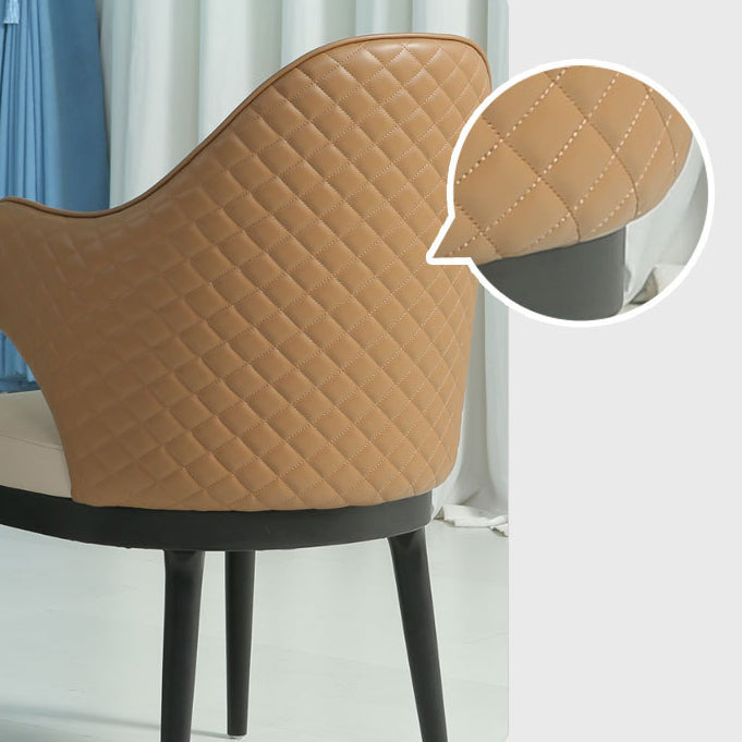 Glam Style Faux Marble Dining Set Round 1/3/4/5 Pieces Dining Set for Home Use