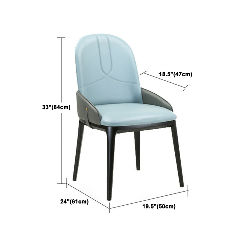 Glam Style Faux Marble Dining Set Round 1/4/5 Pieces Dining Set