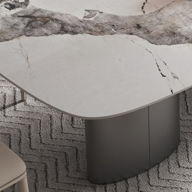 Contemporary Style Rectangle Table Set 1/4/5/6 Pieces Dining Set for Kitchen