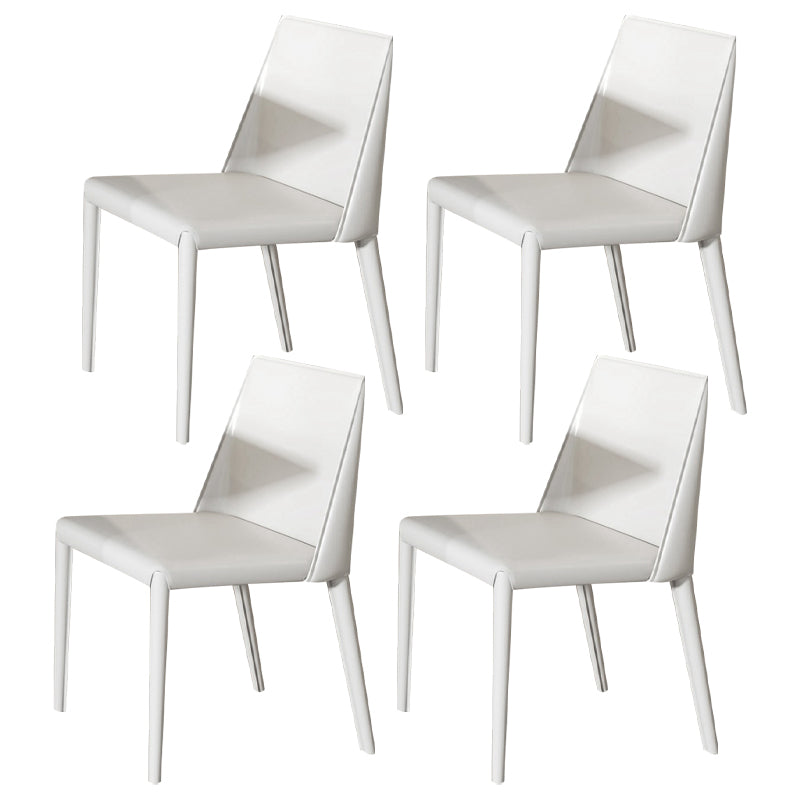 Contemporary Style Rectangle Table Set 1/4/7 Pieces Dining Set for Kitchen