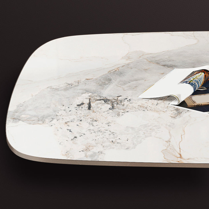 Designer Style 1/4/5/6/7/9 Pieces Dining Table Set Rectangle Sintered Stone Top Table Set