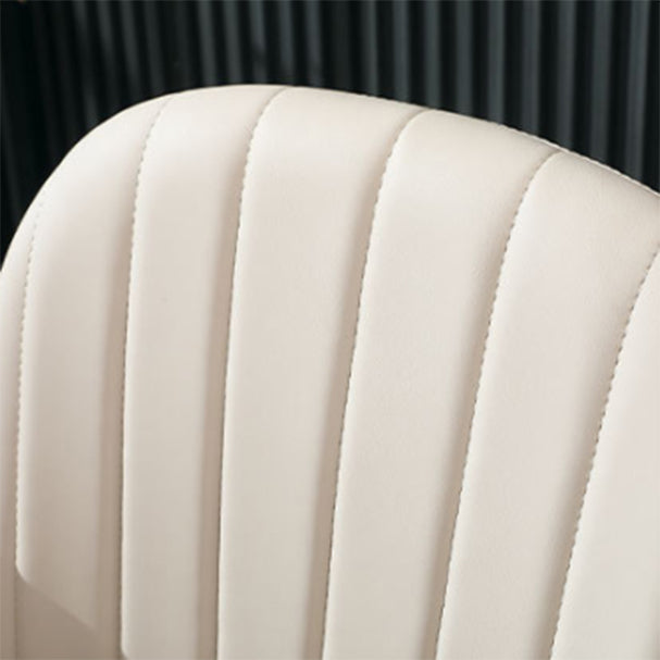 Glam Faux Marble Dining Set Round 1/3/4 Pieces Dining Set for Home Use