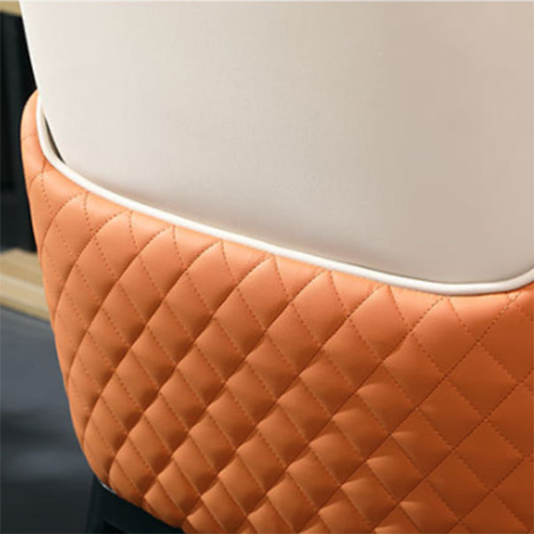 Glam Faux Marble Dining Set Round 1/3/4 Pieces Dining Set for Home Use