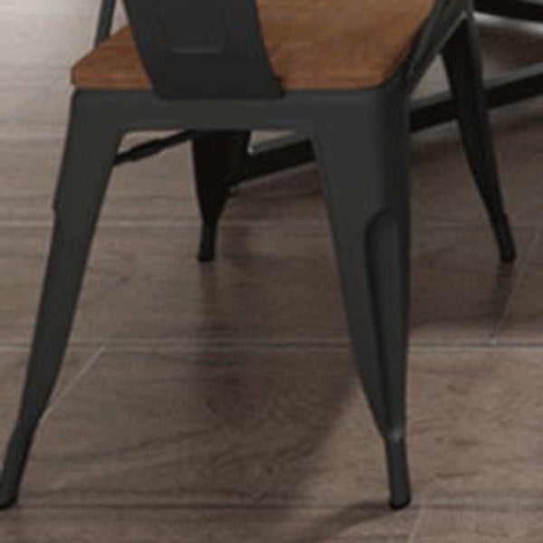 Industrial Rectangle Wooden Table Set 1/2/7 Pieces Dining Set for Kitchen