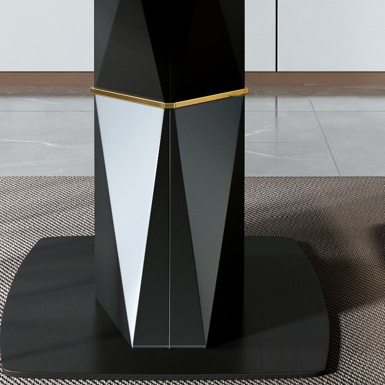 Designer Style 1/4/5/7 Pieces Rectangle Dining Set Sintered Stone Top Dinette Table Set