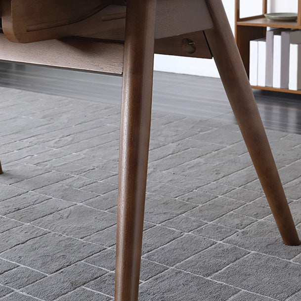 Modern Style Sintered Stone Dining Set Wood 1/2/4/5/7 Pieces Dining Set for Dining Areas