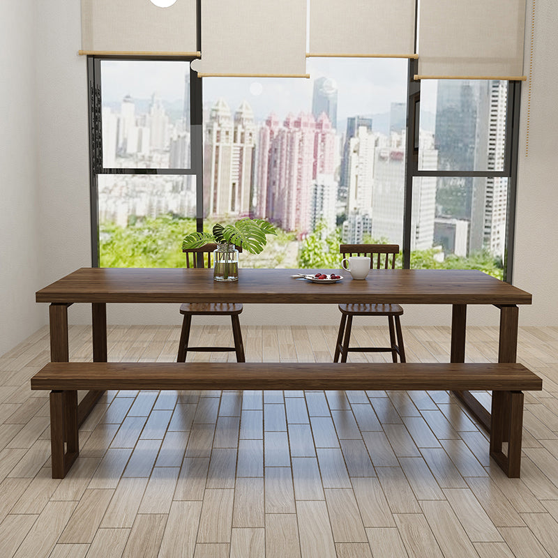 Modern 1/4/5 Pieces Dining Set Rectangle Wood Dining Table for Dining Room