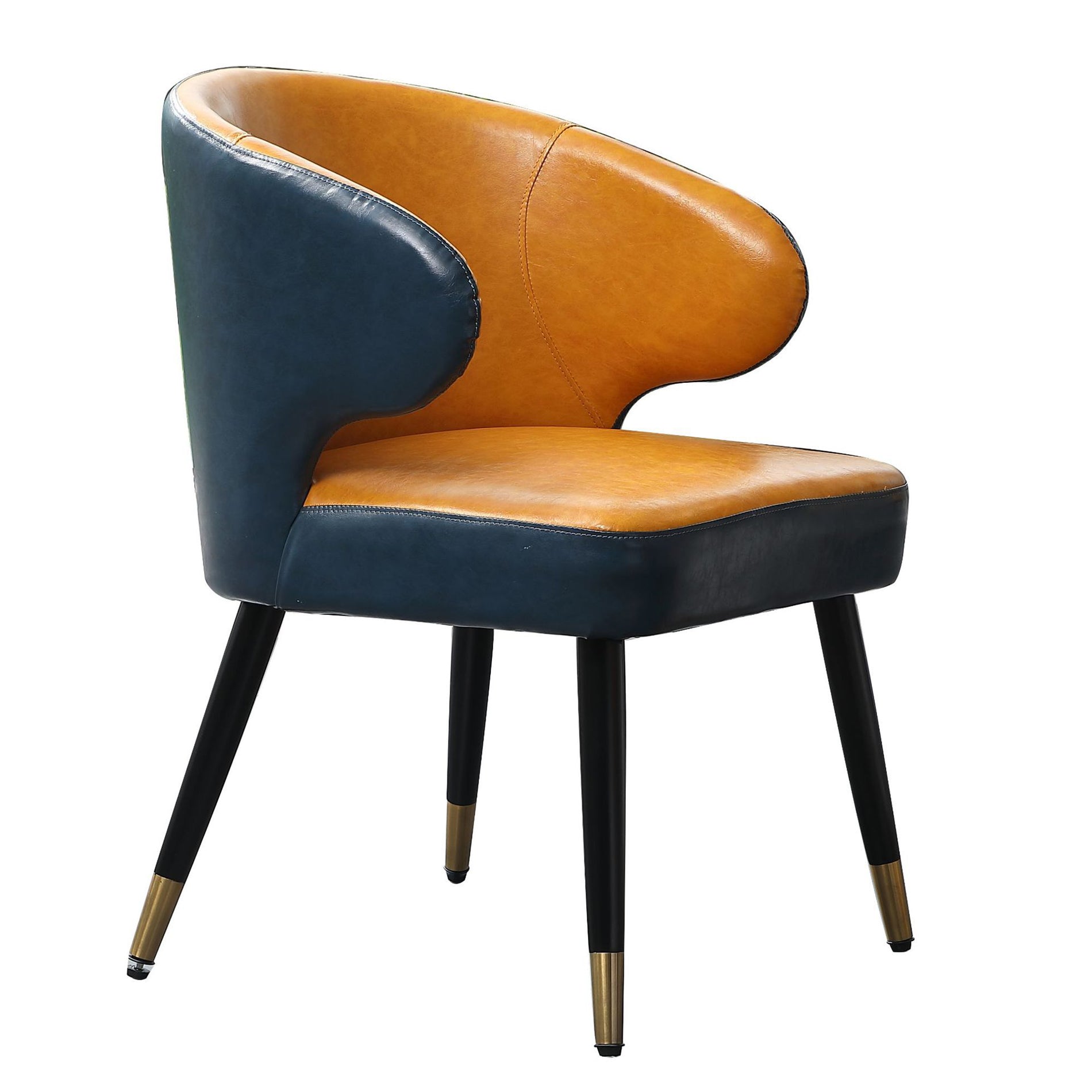 Round 1/3/4 Pieces Dining Set Glam Style Faux Marble Dining Set for Home Use