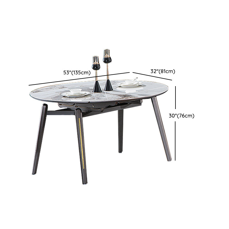 Contemporary Style Round Table Set 1/2/5 Pieces Dining Set for Kitchen