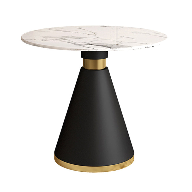 Modern Dining Set 1/5 Pieces Round Stone Dining Table for Living Room