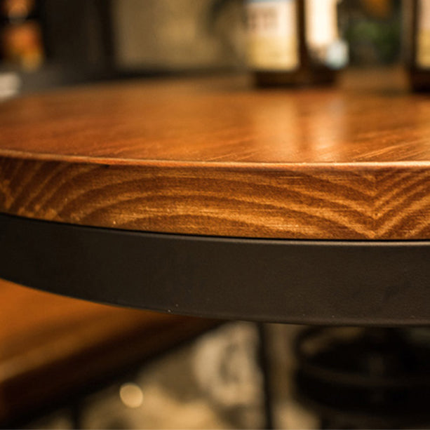 Modern 1/3/5 Pieces Dining Set Round Pine Wood Dining Table for Indoor