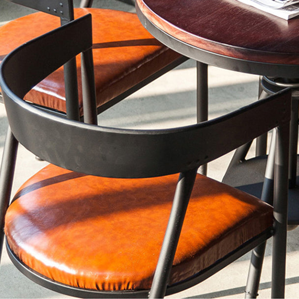 Modern 1/3/5 Pieces Dining Set Round Pine Wood Dining Table for Indoor