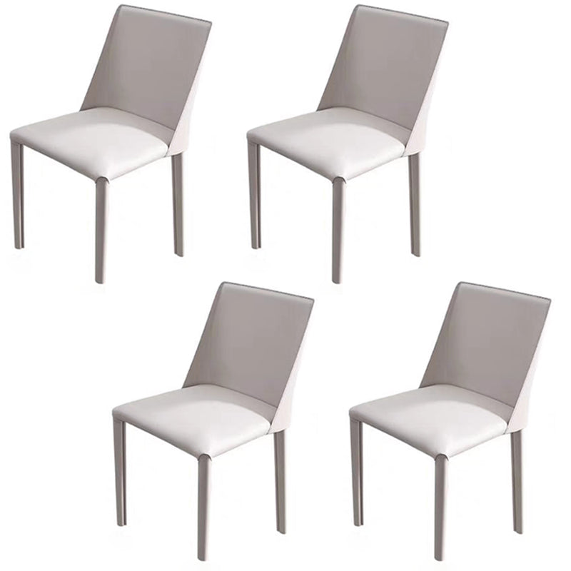 1/4/5/6/7 Pieces Rectangle Dining Set Sintered Stone Top Dinette Table Set in White