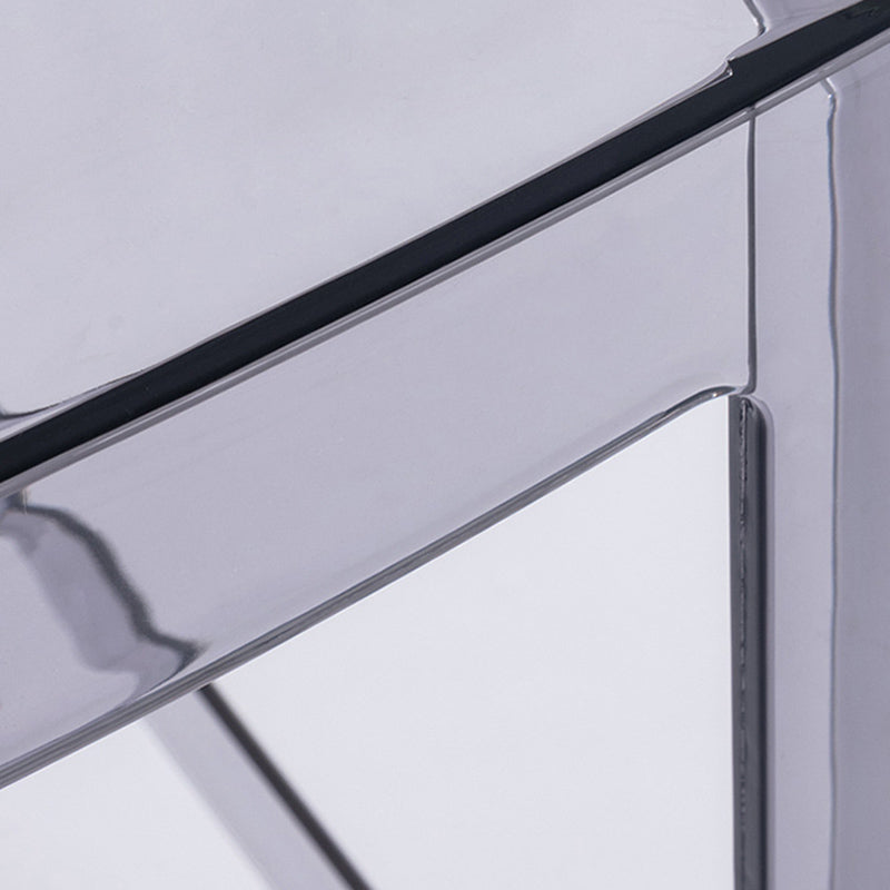 Modern Style Plastic Counter Stool Footrest Furniture in Matte Finish for Indoor