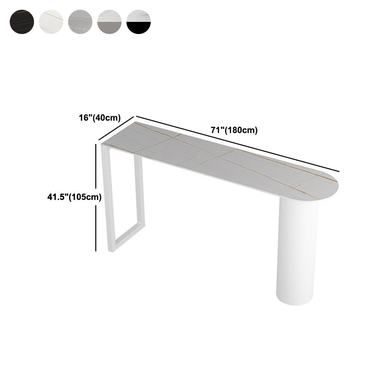 Modern Sintered Stone Bar Table Dining Table for Kitchen Living Room Coffee Room
