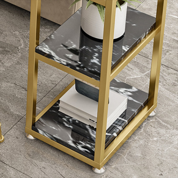 Glam Pub Table Rectangle Bar Height Bar Table for Living Room