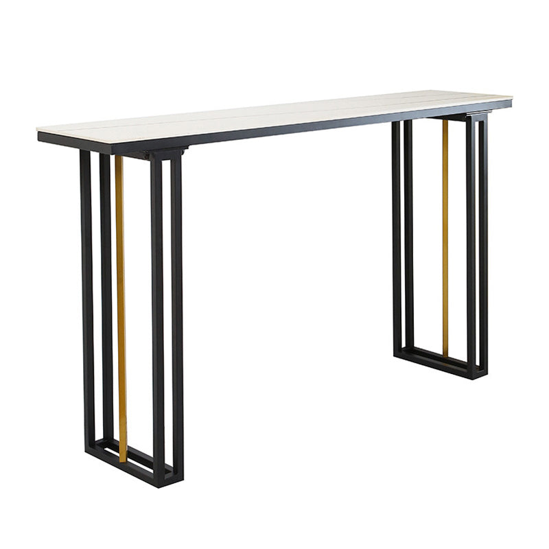 Industrial Sintered Stone Bar Table Dining Table for Kitchen Living Room