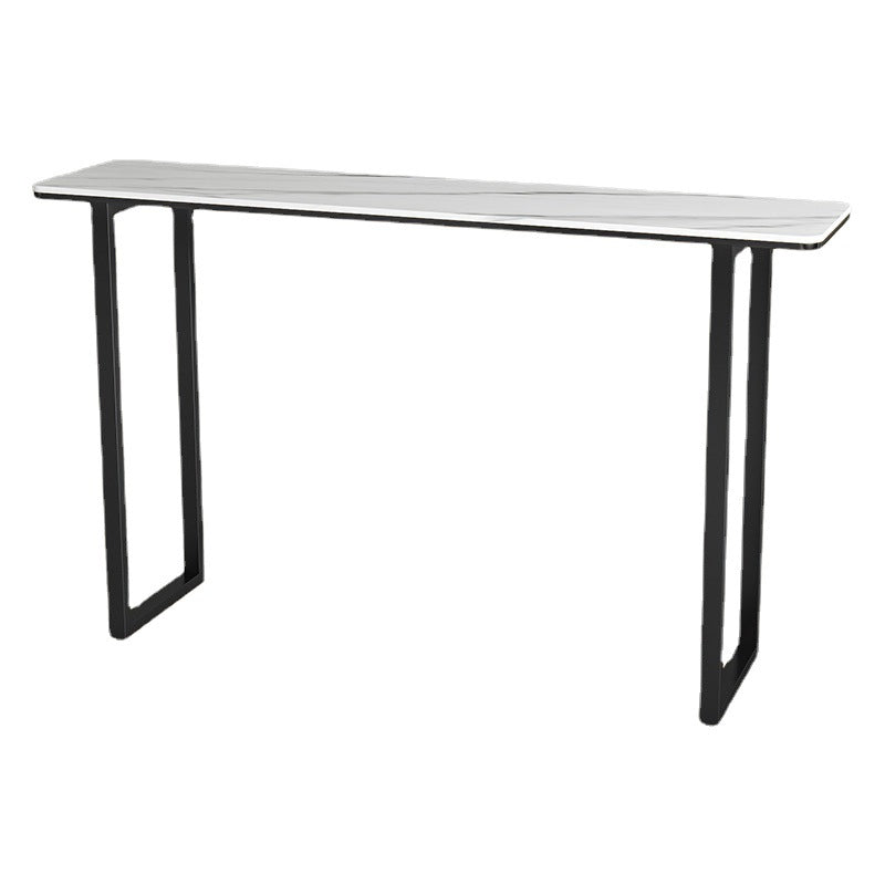 Rectangle Pub Table 41-inch Bar Height Industrial Bar Table for Outdoor